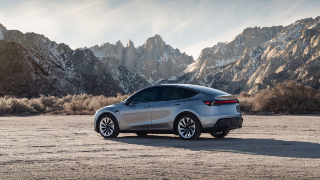 Le nouveau Tesla Model Y (2025) // Source : Tesla Le nouveau Tesla Model Y (2025) // Source : Tesla