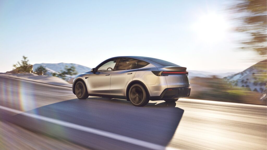 Le nouveau Tesla Model Y (2025) // Source : Tesla Le nouveau Tesla Model Y (2025) // Source : Tesla