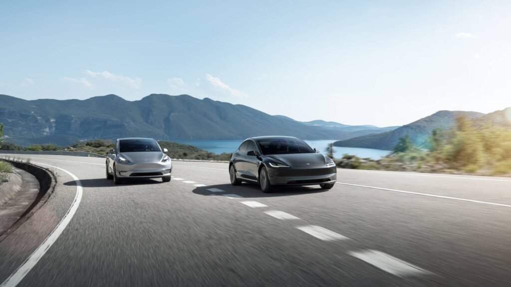 Tesla Model 3 et Model Y (ancienne version) // Source : Tesla