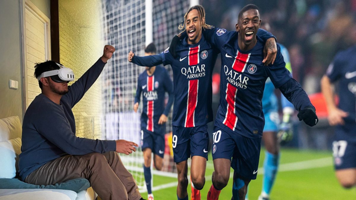 PSG en VR // Source : PSG PSG en VR // Source : PSG