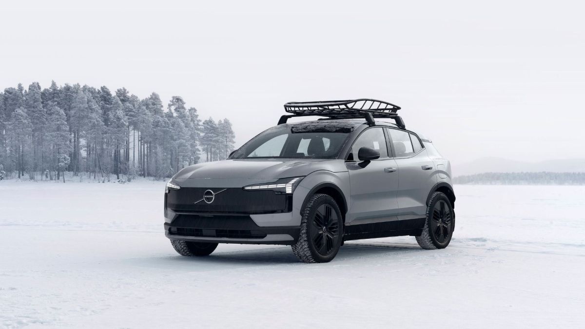 Le Volvo EX30 Cross Country // Source : Volvo Le Volvo EX30 Cross Country // Source : Volvo