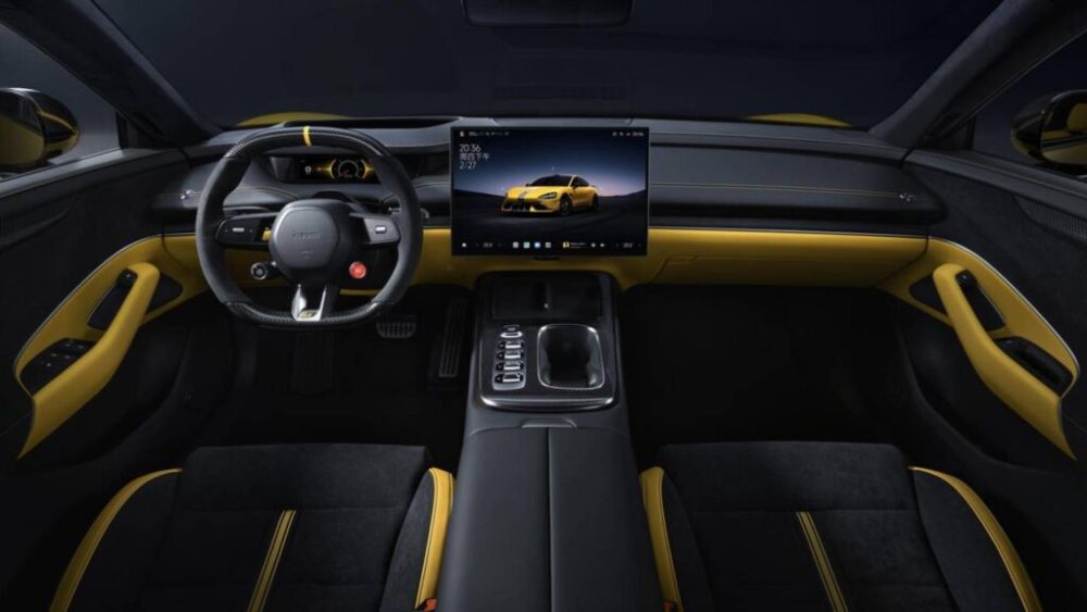 Intérieur de la Xiaomi SU7 Ultra // Source : Xiaomi Intérieur de la Xiaomi SU7 Ultra // Source : Xiaomi