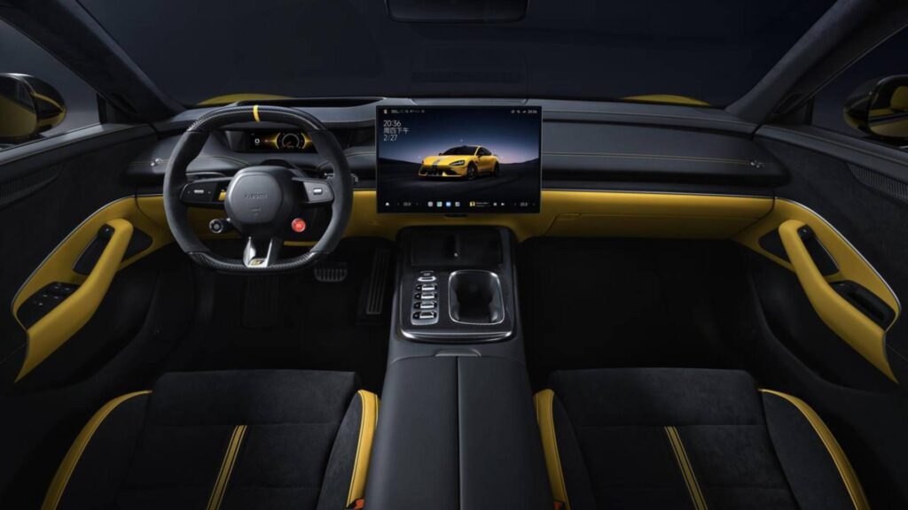 Intérieur de la Xiaomi SU7 Ultra // Source : Xiaomi Intérieur de la Xiaomi SU7 Ultra // Source : Xiaomi