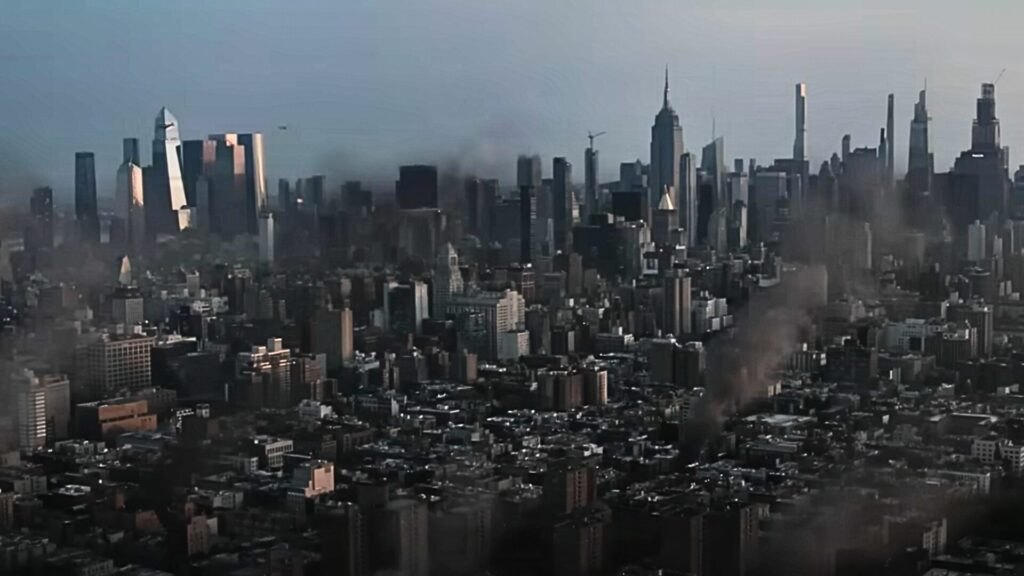 Le réseau électrique de New York tombe en panne. // Source : Netflix Le réseau électrique de New York tombe en panne. // Source : Netflix