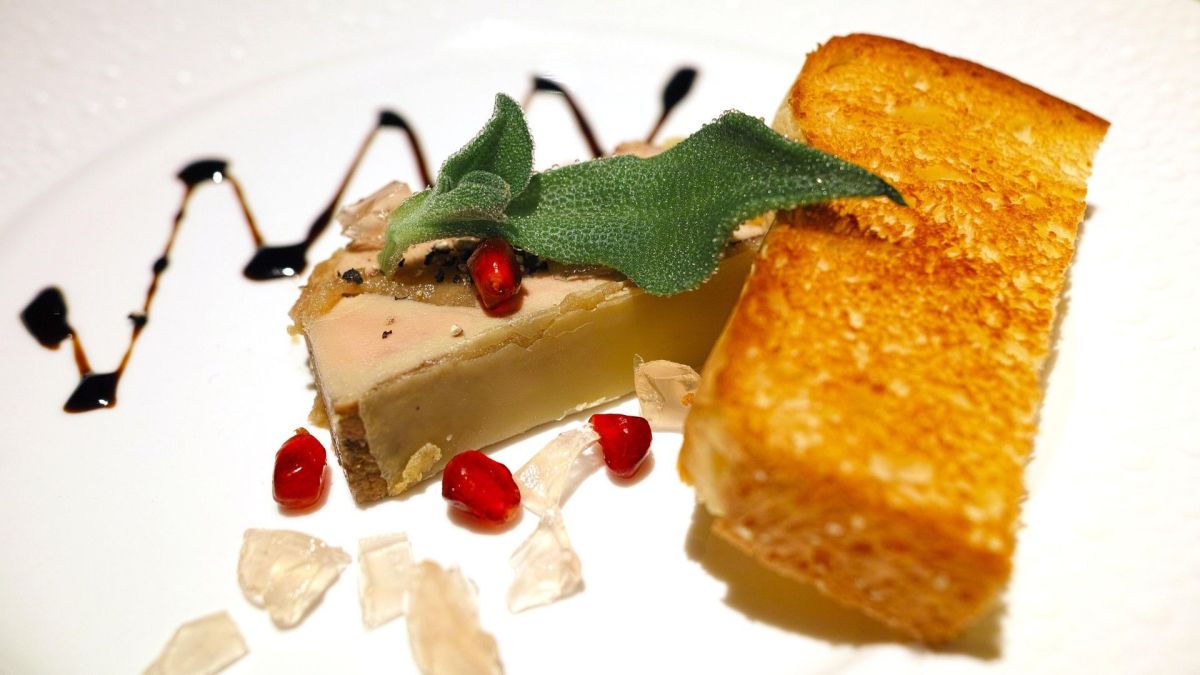 Foie gras sur une assiette, recoupée // Source : Pixabay Foie gras sur une assiette, recoupée // Source : Pixabay