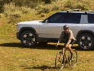 Le futur Rivian R2 avec des vélos // Source : Rivian