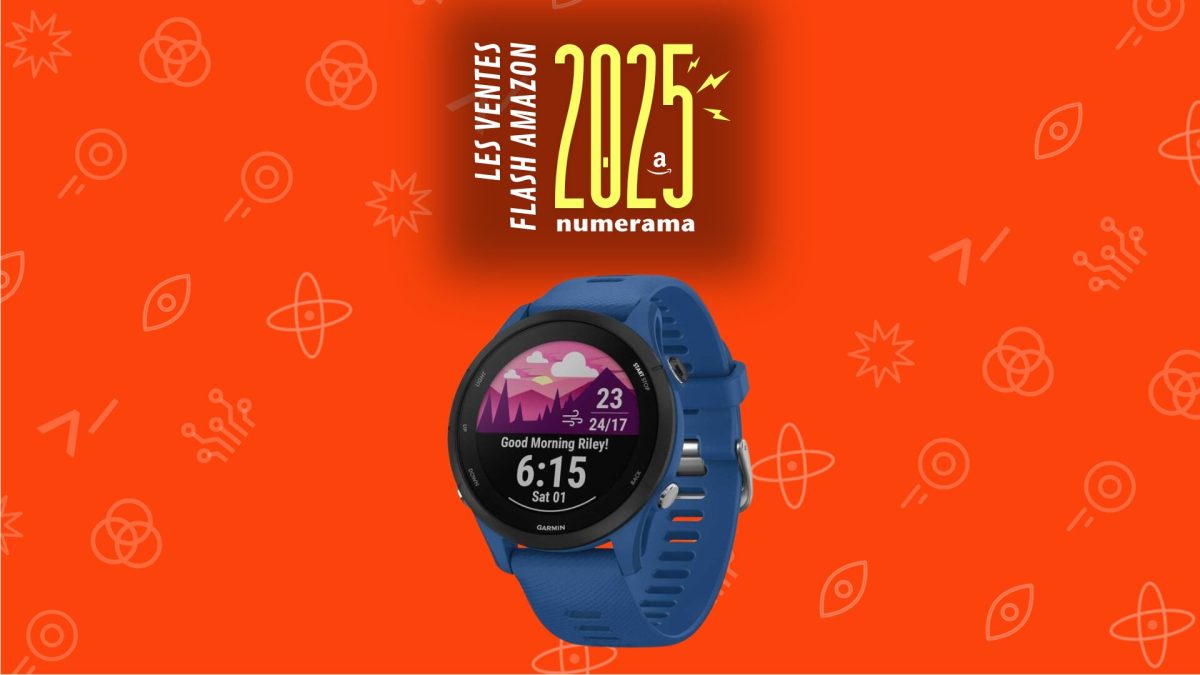 Garmin Forerunner 255 // Source : Montage Numerama Garmin Forerunner 255 // Source : Montage Numerama