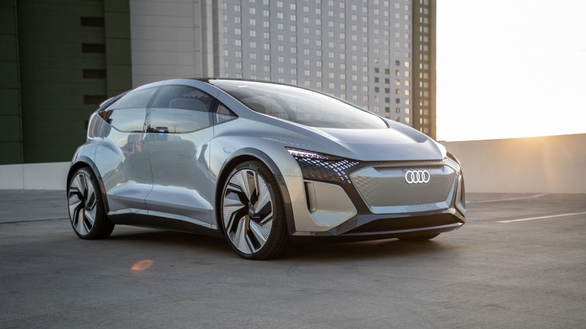 Le concept Audi AI:ME présenté au salon de Shanghai 2019 évoquait déjà une compacte électrique // Source : Audi Le concept Audi AI:ME présenté au salon de Shanghai 2019 évoquait déjà une compacte électrique // Source : Audi