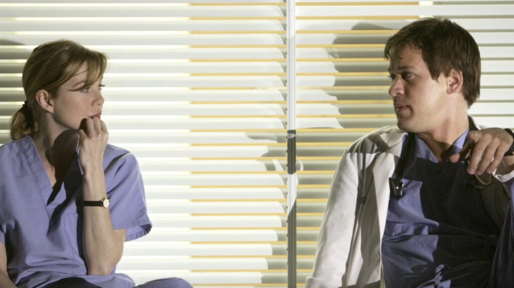 Meredith et George dans Grey's Anatomy // Source : ABC Meredith et George dans Grey's Anatomy // Source : ABC