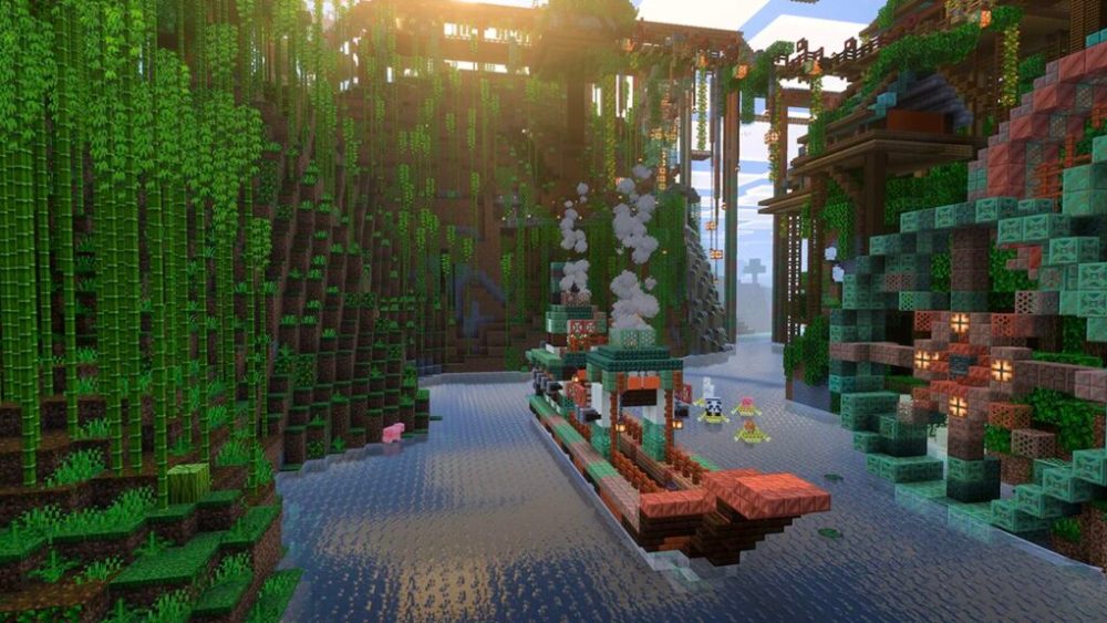 Mise à jour Minecraft // Source : Mojang Mise à jour Minecraft // Source : Mojang