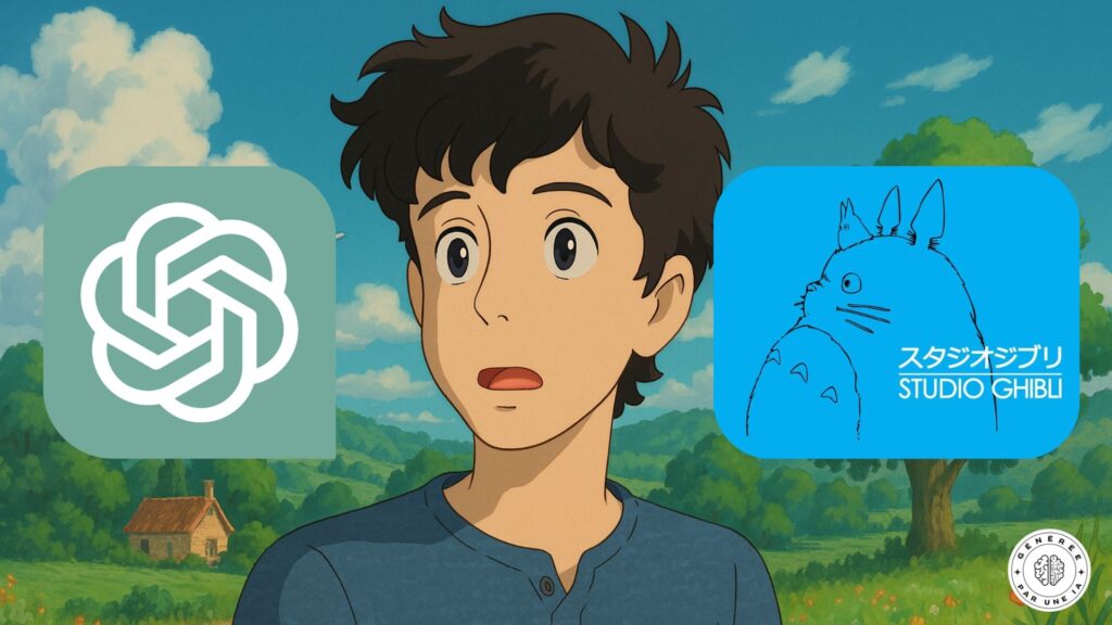 Sam Altman dans le style du Studio Ghibli // Source : Généré par IA avec ChatGPT Sam Altman dans le style du Studio Ghibli // Source : Généré par IA avec ChatGPT