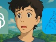 Sam Altman dans le style du Studio Ghibli // Source : Généré par IA avec ChatGPT