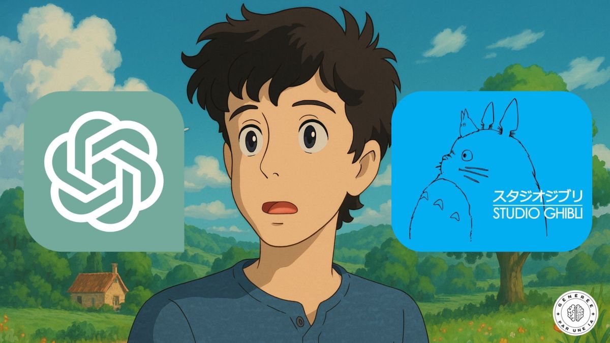 Sam Altman dans le style du Studio Ghibli // Source : Généré par IA avec ChatGPT Sam Altman dans le style du Studio Ghibli // Source : Généré par IA avec ChatGPT