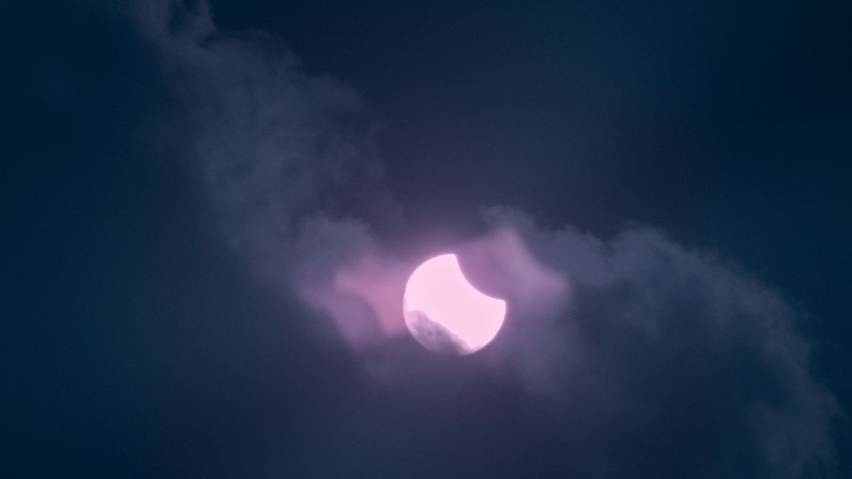 Éclipse partielle du 29 mars 2025. // Source : Flickr/CC/Max Grobecker (photo recadrée)