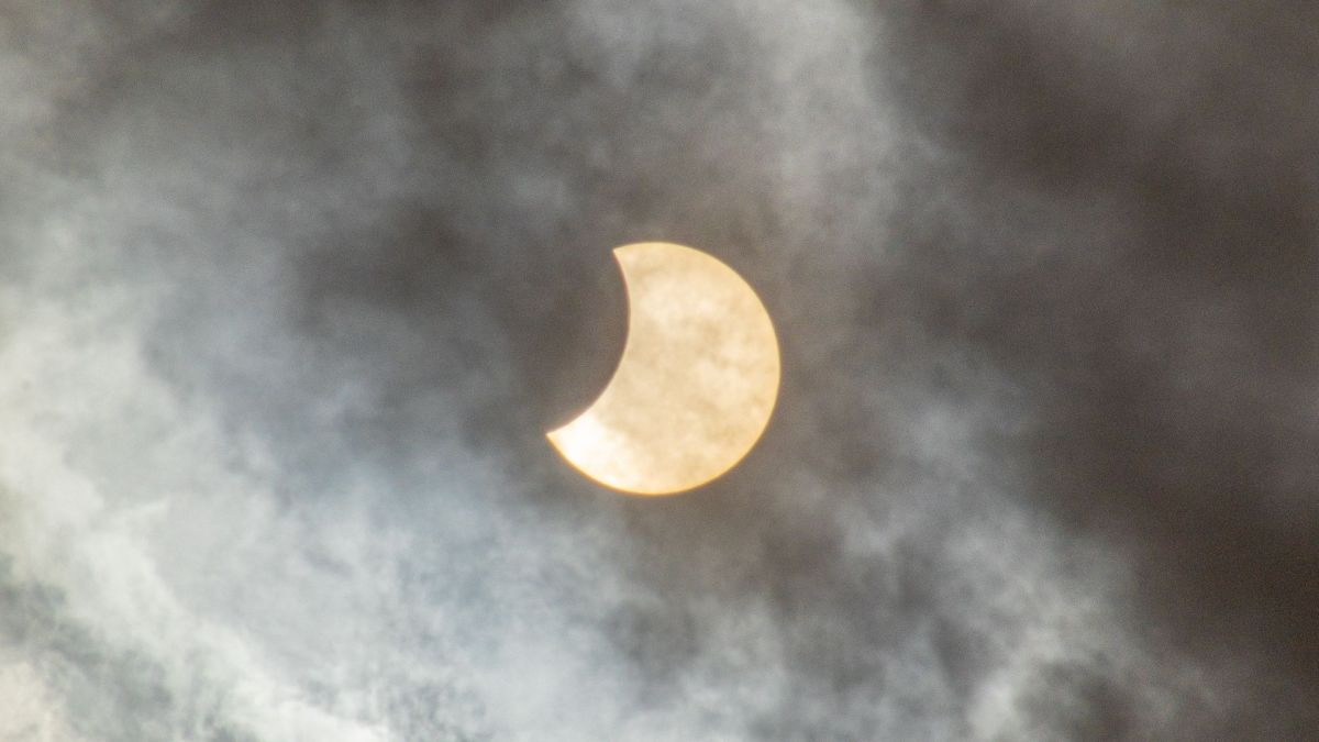 Éclipse solaire. // Source : Canva Éclipse solaire. // Source : Canva