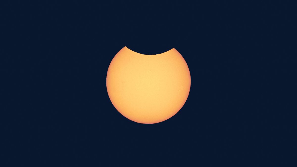 Éclipse solaire. // Source : Canva Éclipse solaire. // Source : Canva