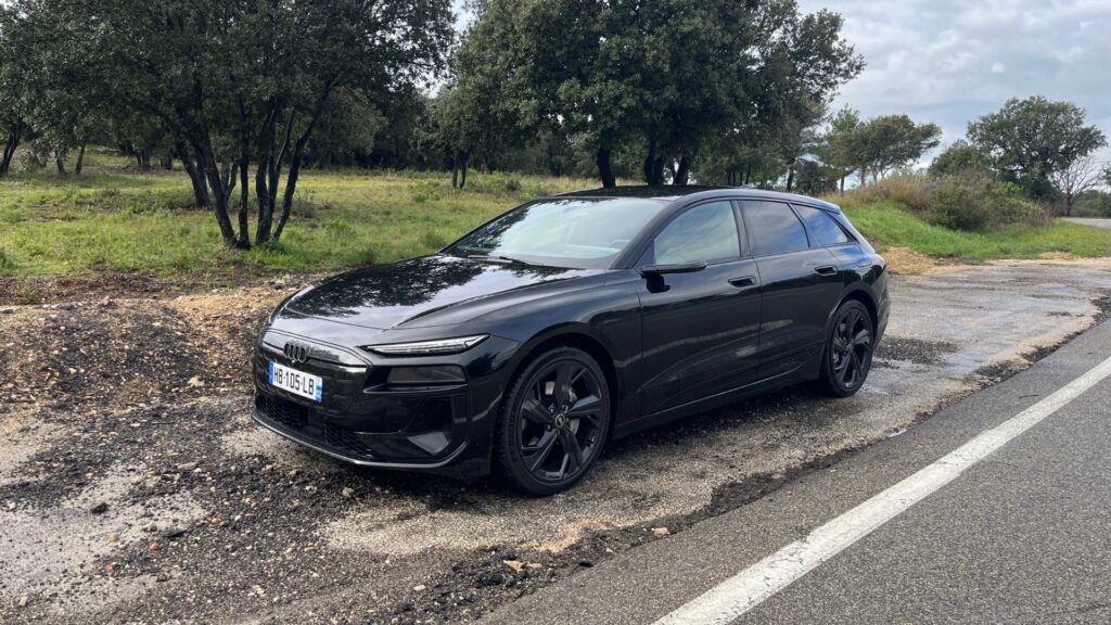 L'Audi A6 Avant e-tron à l'essai // Source : Robin San Vicente pour Numerama L'Audi A6 Avant e-tron à l'essai // Source : Robin San Vicente pour Numerama