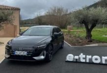 L'Audi A6 Avant e-tron à l'essai // Source : Robin San Vicente pour Numerama L'Audi A6 Avant e-tron à l'essai // Source : Robin San Vicente pour Numerama