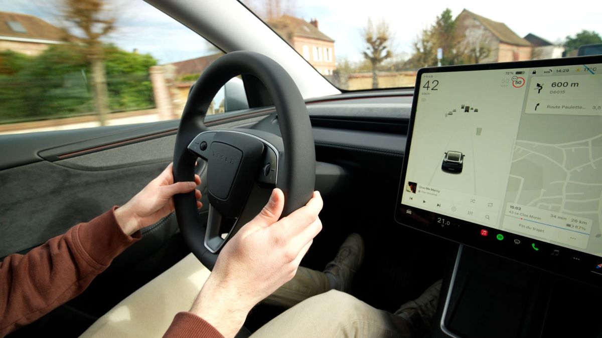 Le Tesla Model Y Launch Series (2025) à l'essai // Source : Alfred Tertrais pour Numerama
