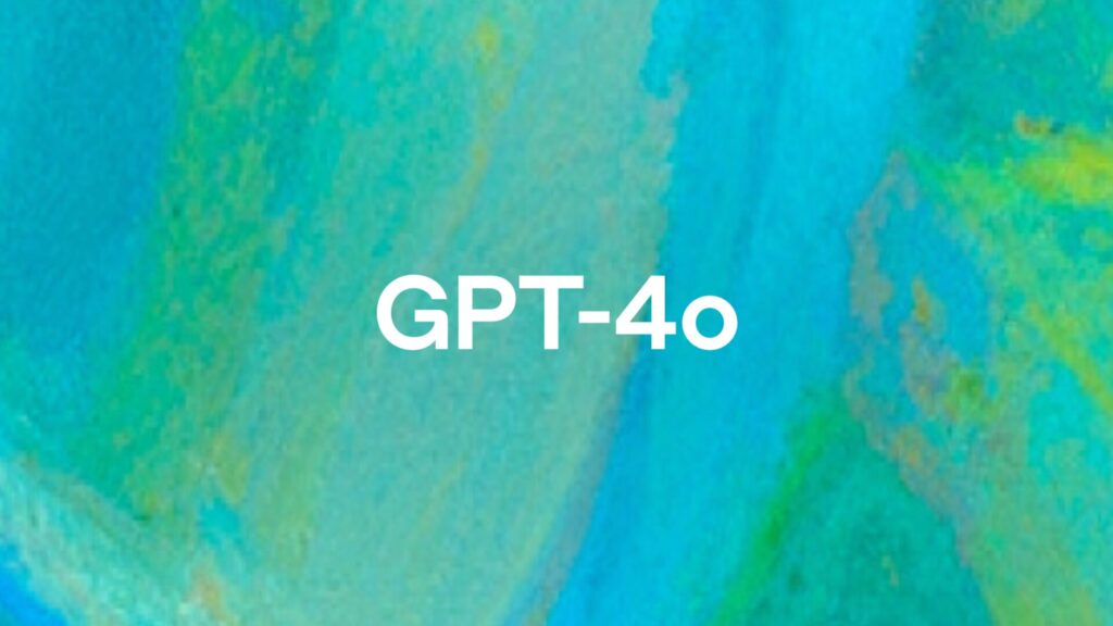 GPT-4o. // Source : OpenAI GPT-4o. // Source : OpenAI