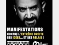 L'affiche générée par LFI contre Cyril Hanouna. // Source : LFI