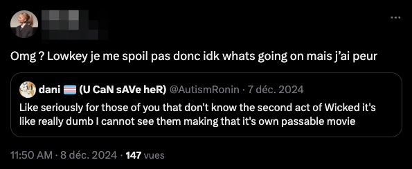 Un exemple de l'utilisation de « idk » // Source : Numerama Un exemple de l'utilisation de « idk » // Source : Numerama