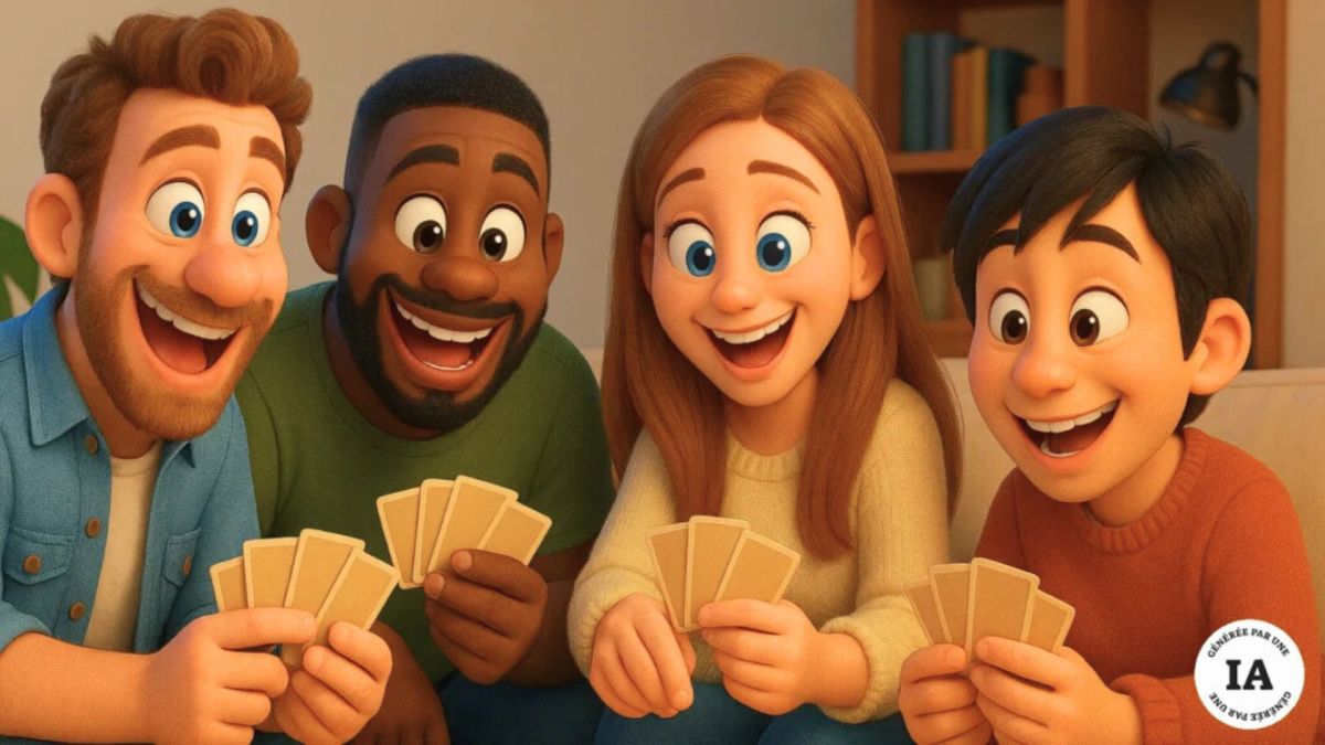 Jeux de cartes. // Source : Généré avec ChatGPT pour Numerama