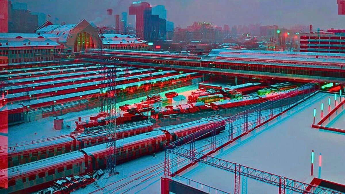 La gare de Kiev est victime d'une cyberattaque. // Source : Paliparan La gare de Kiev est victime d'une cyberattaque. // Source : Paliparan