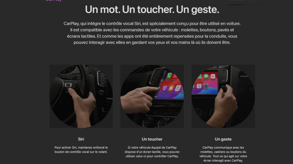 L'installation est simple // Source : Apple L'installation est simple // Source : Apple