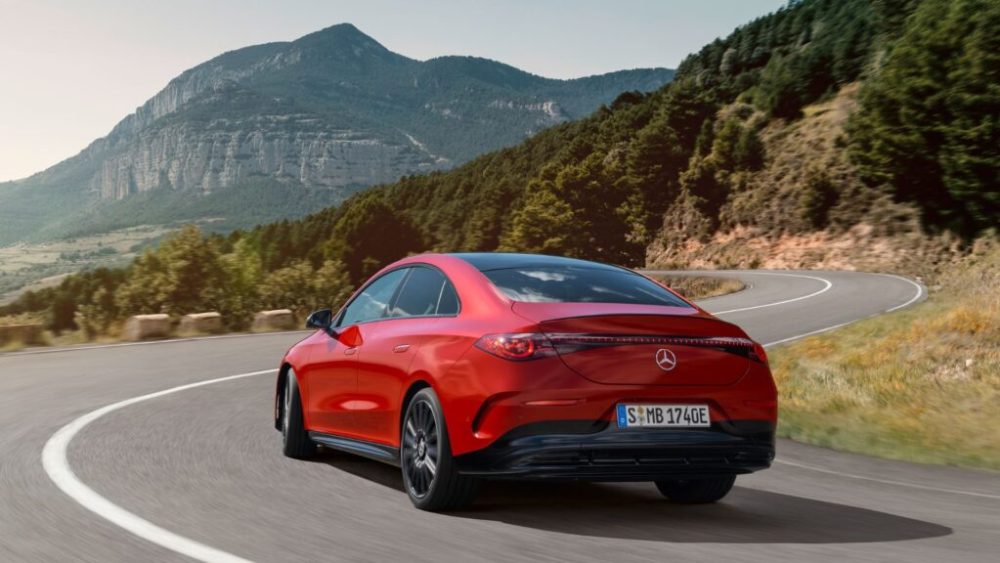 La nouvelle Mercedes CLA électrique (2025) // Source : Mercedes-Benz La nouvelle Mercedes CLA électrique (2025) // Source : Mercedes-Benz