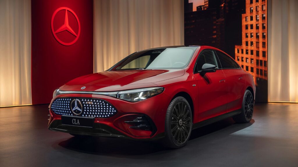 La nouvelle Mercedes CLA électrique (2025) // Source : Mercedes-Benz La nouvelle Mercedes CLA électrique (2025) // Source : Mercedes-Benz