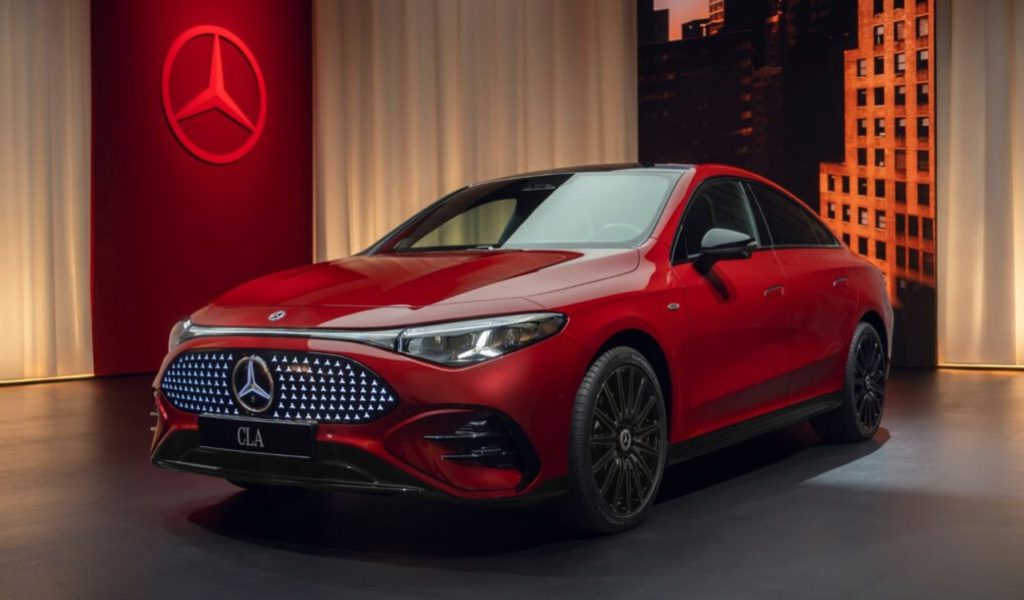 La nouvelle Mercedes CLA électrique (2025) // Source : Mercedes-Benz La nouvelle Mercedes CLA électrique (2025) // Source : Mercedes-Benz