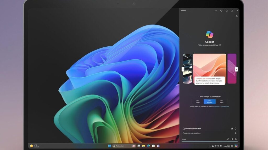 Microsoft surface pro 11 // Source : Montage Numerama Microsoft surface pro 11 // Source : Montage Numerama