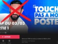 Une extension pour retirer « Touche pas à mon poste » de Canal+ // Source : Montage Numerama Une extension pour retirer « Touche pas à mon poste » de Canal+ // Source : Montage Numerama