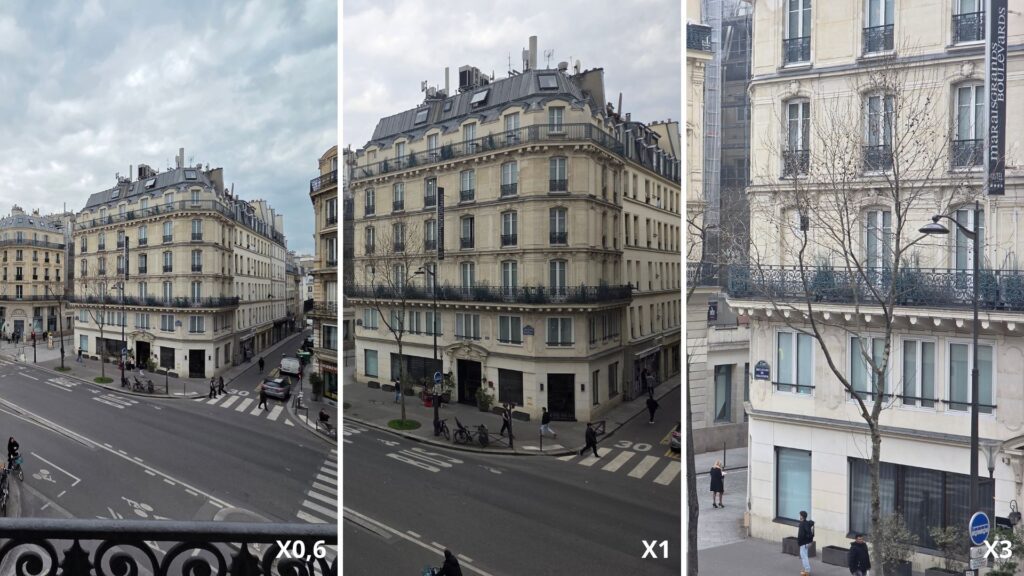 De jour, les Galaxy S25 s'en sortent assez bien, avec un ciel bien détaillé et des couleurs fidèles // Source : Numerama De jour, les Galaxy S25 s'en sortent assez bien, avec un ciel bien détaillé et des couleurs fidèles // Source : Numerama