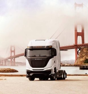 Nikola TRE FCEV (camion hydrogène actuel) // Source : Nikola Nikola TRE FCEV (camion hydrogène actuel) // Source : Nikola