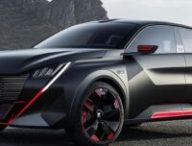 La Peugeot E-208 GTi imaginée par IA. // Source : Numerama avec Midjourney La Peugeot E-208 GTi imaginée par IA. // Source : Numerama avec Midjourney
