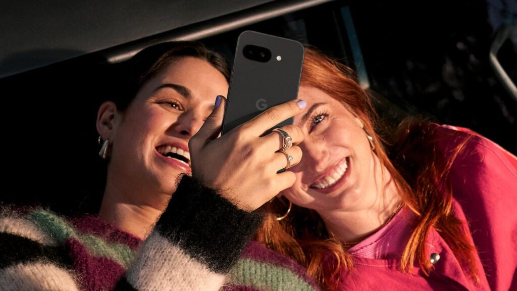 Le dos du Google Pixel 9a. Le dos du Google Pixel 9a.