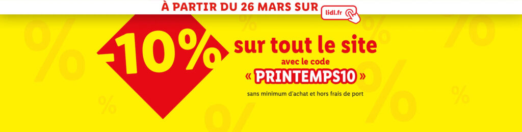 Offre Lidl du Printemps Offre Lidl du Printemps
