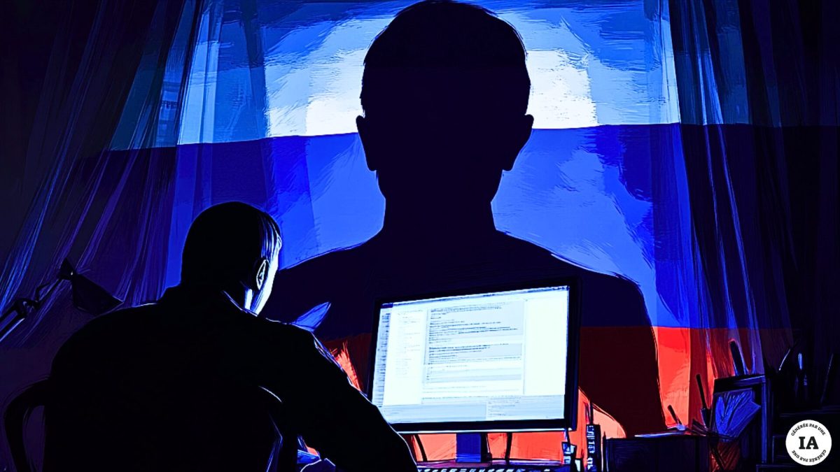 La Russie tente de piéger ses opposants. // Source : Numerama avec Midjourney