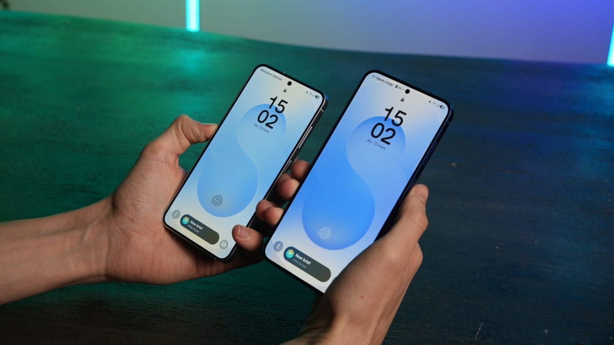 Les Samsung Galaxy S25 et S25+ // Source : Alfred Tertrais pour Numerama Les Samsung Galaxy S25 et S25+ // Source : Alfred Tertrais pour Numerama