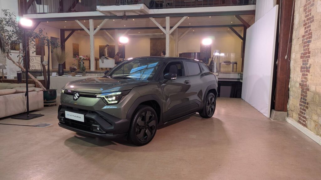 Suzuki eVitara // Source : Raphaelle Baut pour Numerama Suzuki eVitara // Source : Raphaelle Baut pour Numerama