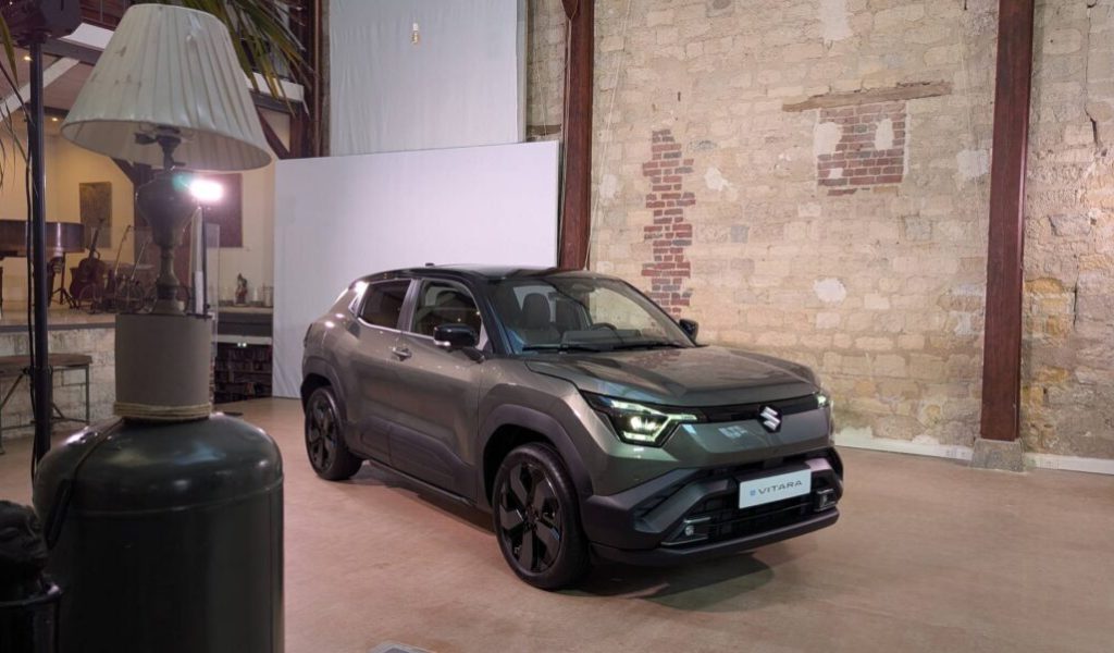 Suzuki eVitara 2025 // Source : Raphaelle Baut pour Numerama Suzuki eVitara 2025 // Source : Raphaelle Baut pour Numerama