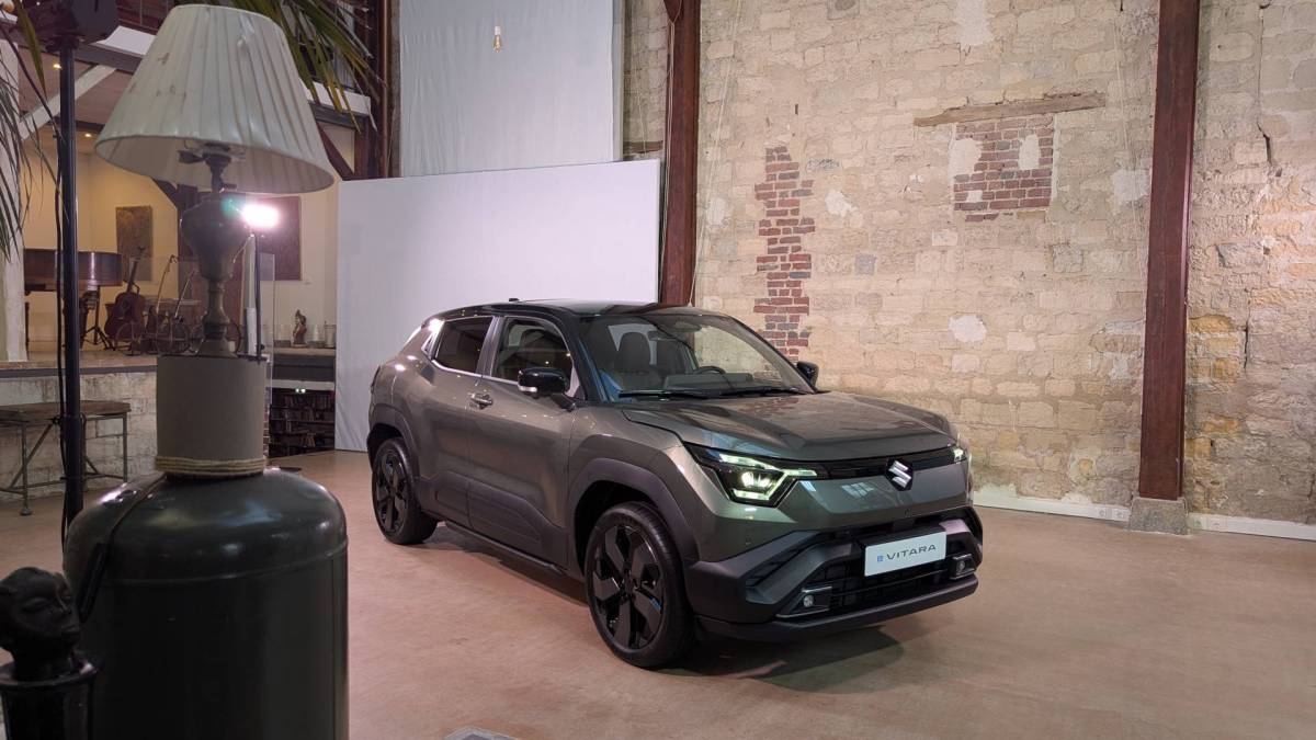 Suzuki eVitara 2025 // Source : Raphaelle Baut pour Numerama Suzuki eVitara 2025 // Source : Raphaelle Baut pour Numerama