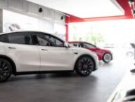 Un point de vente Tesla aux États-Unis // Source : Tesla