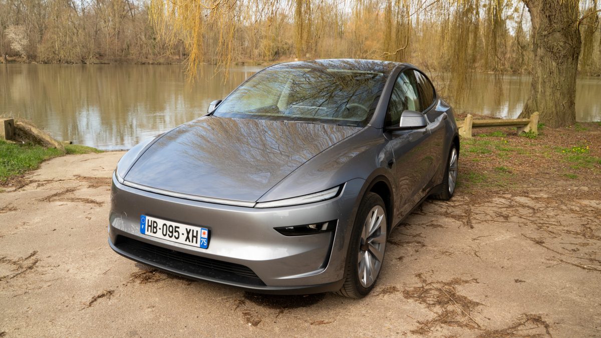 Le nouveau Tesla Model Y en version Launch Series // Source : Alfred Tertrais pour Numerama Le nouveau Tesla Model Y en version Launch Series // Source : Alfred Tertrais pour Numerama