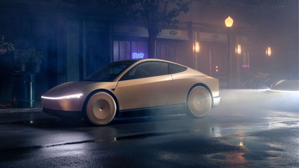 Le Tesla Cybercab (2026) // Source : Tesla Le Tesla Cybercab (2026) // Source : Tesla