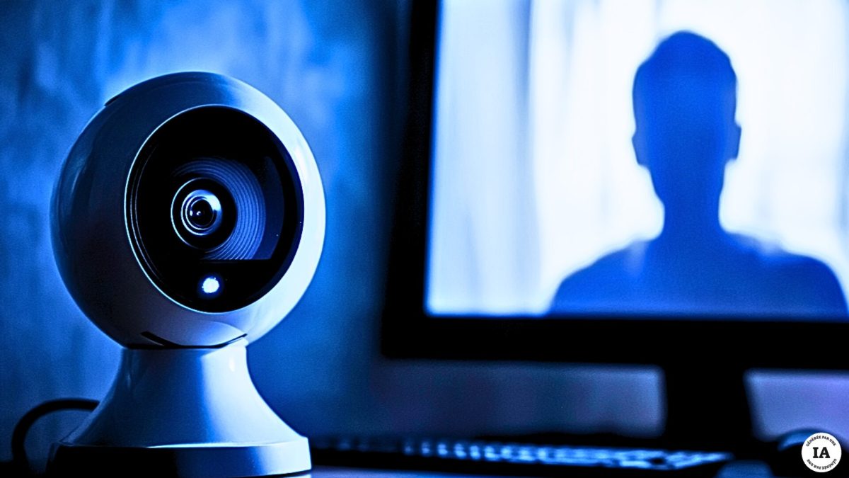 Des hackers ont piraté une entreprise depuis une ancienne webcam. // Source : Numerama avec Midjourney