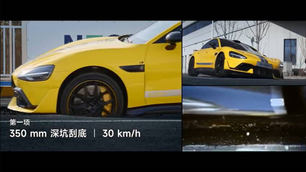 Xiaomi test de résistance du support batterie // Source : Xiaomi Xiaomi test de résistance du support batterie // Source : Xiaomi