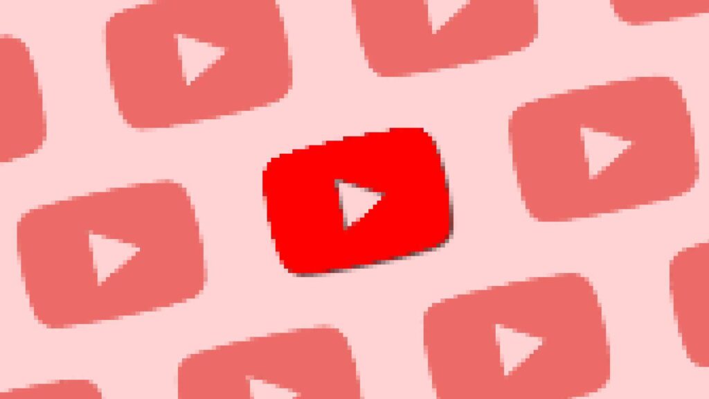 YouTube pixellisé YouTube pixellisé